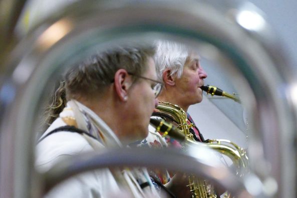 Stageband Irene sfeer